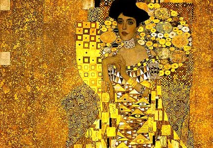 T A G A R E L I C E S: A história do quadro A dama dourada, de Klimt